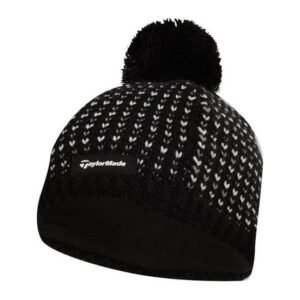 Gorro de Lana Pattern Black Taylor Made